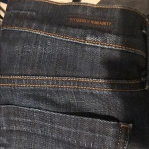 Citizens of humanity cropped cuffed jeans 27